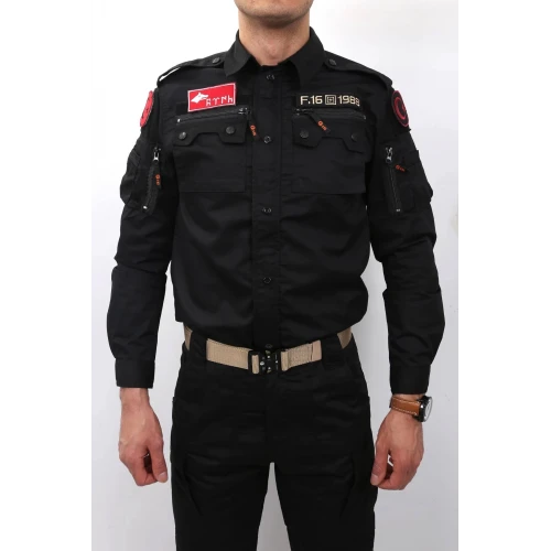 Astüm Siyah Outdoor Tactical Takım F-16