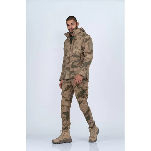 Astüm Soft-shell Taktik Mont 305 Jandarma Desenli