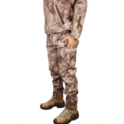 Astüm Softshell Pantolon Jandarma İçi Polarlı Su ve Soğuk Geçirmez
