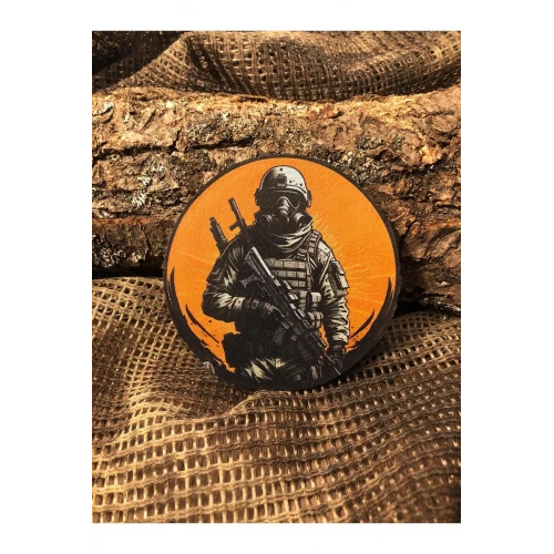 Sun Soldier Patch/Peç/Arma (8,5 cm) Özel Tasarım Peç