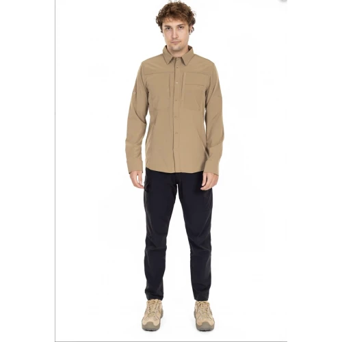 Taktik Outdoor Bej Likralı Gömlek 312