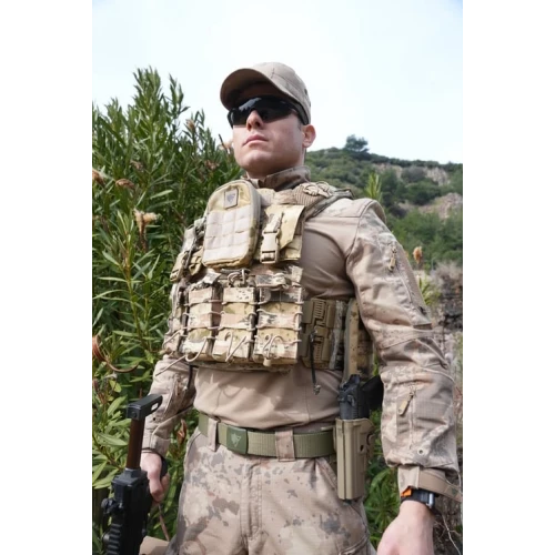 Astüm Tam Donanımlı Jandarma Hücum Yeleği 5.56 Wolftrap