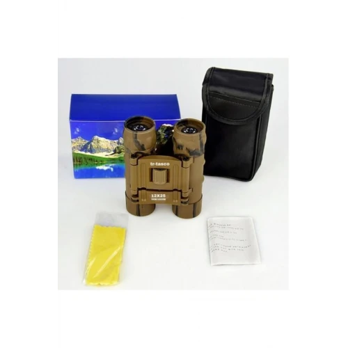 Astüm ile Keşfe Çıkın! Tasco Binocular 12x25 Kamuflaj Dürbün