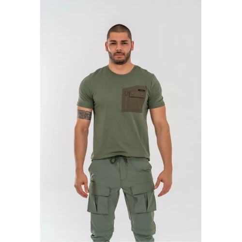 Astüm Combat Tshirt Yazlık Cepli Model - 811