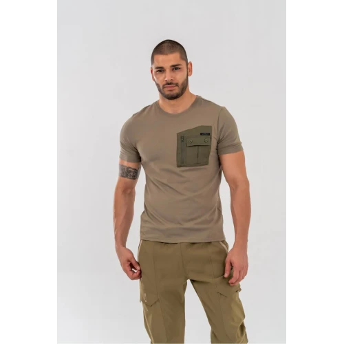 Astüm Combat Tshirt Yazlık Cepli Model - 811