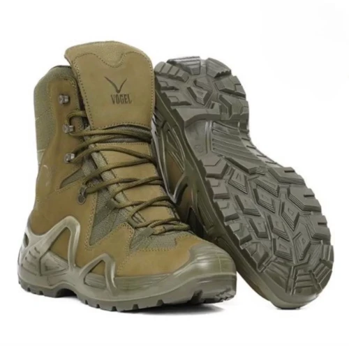 Astüm Vogel 1490 Uzun Waterproof Haki Asker Botu