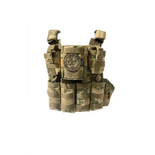 Astüm Yan Çantalı Hücum Yeleği Jandarma Renk