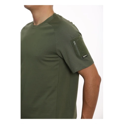 Astüm Yazlık Taktik Tişört Yakasız Haki - 601