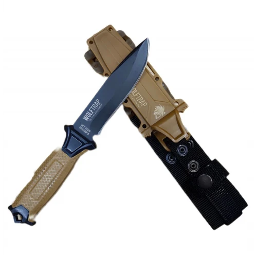 Astüm Yüksek Mukavemetli Karbon Çelik Bıçak, Çok Amaçlı Bıçak Bej