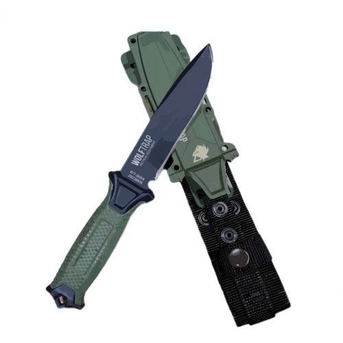 Astüm Yüksek Mukavemetli Karbon Çelik Bıçak, Çok Amaçlı Bıçak Haki