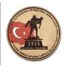 1915 ÇANAKKALE GEÇİLMEZ Deri PEÇ - Arma - Askeri Patch