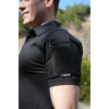 Astüm 2 Cepli Polo Yaka Kısa Kollu Taktik T-Shirt Siyah
