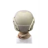 Astüm Koruyucu Kısa Bej Raylı Air-soft Kask Miğfer