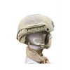 Astüm Koruyucu Kısa Bej Raylı Air-soft Kask Miğfer