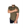 Astüm Kapan Polo Yaka 2 Cepli Kısa Kollu Taktik T-Shirt Haki