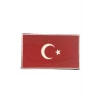 Astüm Kırmızı Plastik Patch Harita Türk Bayrağı 3d Arma