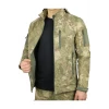 Astüm Unisex Yeşil Yeni Kamuflaj Tactical Soft-Şell Mont