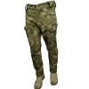 Astüm 8 Cepli Askeri Kamuflaj Desenli Softshell Pantolon, İçi Polarlı Softshell Pantolon