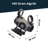 Astüm - Maverick-IV 1x20 Mini Reflex Sight SOP RUBBER TAN