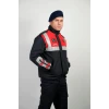 Astüm Kolları Çıkarılabilir Jandarma Asayiş Softshell Mont