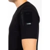 Astüm AKN BİSİKLET YAKA KISA KOLLU TAKTİK T-SHIRT-SİYAH