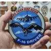 F-16 Figting Falcon F-16 Driver More than One Hour PEÇ - Arma - TPU Patch
