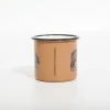 FreeCamp Campers Emaye Mug 350ml-BEJ