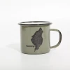FreeCamp Campers Emaye Mug 350ml-YEŞİL