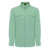 FreeCamp Novella Erkek Gömlek-YEŞİL