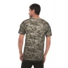 Astüm Kamuflaj Desenli Kısa Kollu Bisiklet Yaka Fanila - İnce Tişört
