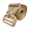 Astüm Kobra Tokalı Taktik Kemer Bej, Çelik Tokalı Kemer