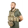Korumalı ve Hızlı Bırakma Sistemli Multicam Çok Cepli Hücum Yeleği