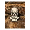 Memento Mori Patch/Peç/Arma (8,7 x 5,5 cm) Özel Tasarım Peç
