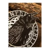 Nordic Raven Patch/Peç/Arma (9,5 x 8,1cm) Özel Tasarım Peç