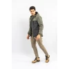 Outdoor Taktik Mont Spor Kapüşonlu Mont Mevsimlik Dik Yaka Mont - 318