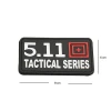 Astüm 5.11 Tactical Cırtlı Plastik Patch ile Eşsiz Tarzınızı Tamamlayın