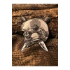 Skull&Blades Patch/Peç/Arma (9 x 7cm) Kafatası & Çelik Gücü Özel Tasarım Peç