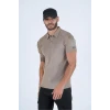 Astüm Tactical Tshirt Kısa Kol Bej Polo Yaka Combat Tactical 802