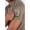 Astüm Tactical Tshirt Kısa Kol Bej Polo Yaka Combat Tactical 802
