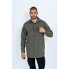 Astüm Combat Tactical Haki Outdoor Taktik Gömlek Fermuar Cepli Koruma Swat Gömlek - 424