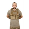 Astüm Tan Renk Hücum Yeleği Cordura Kumaş 4 Kilit (Hızlı Serbest Bırakma Sistemli)