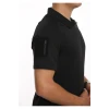 Astüm Yazlık Taktik Polo Yaka Siyah Tshirt -602
