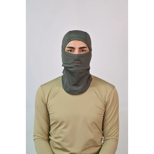 Astüm Tactical Haki Balaclava Yüz Maskesi