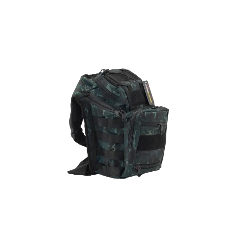 Outdoor Cordura Kumaş Çok Bölmeli Çapraz Yan Çanta Azeri Kamuflaj