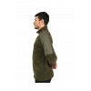 Yarım Fermuarlı Haki Polar Mont – Sıcak Tutarlı, Taktik Konfor