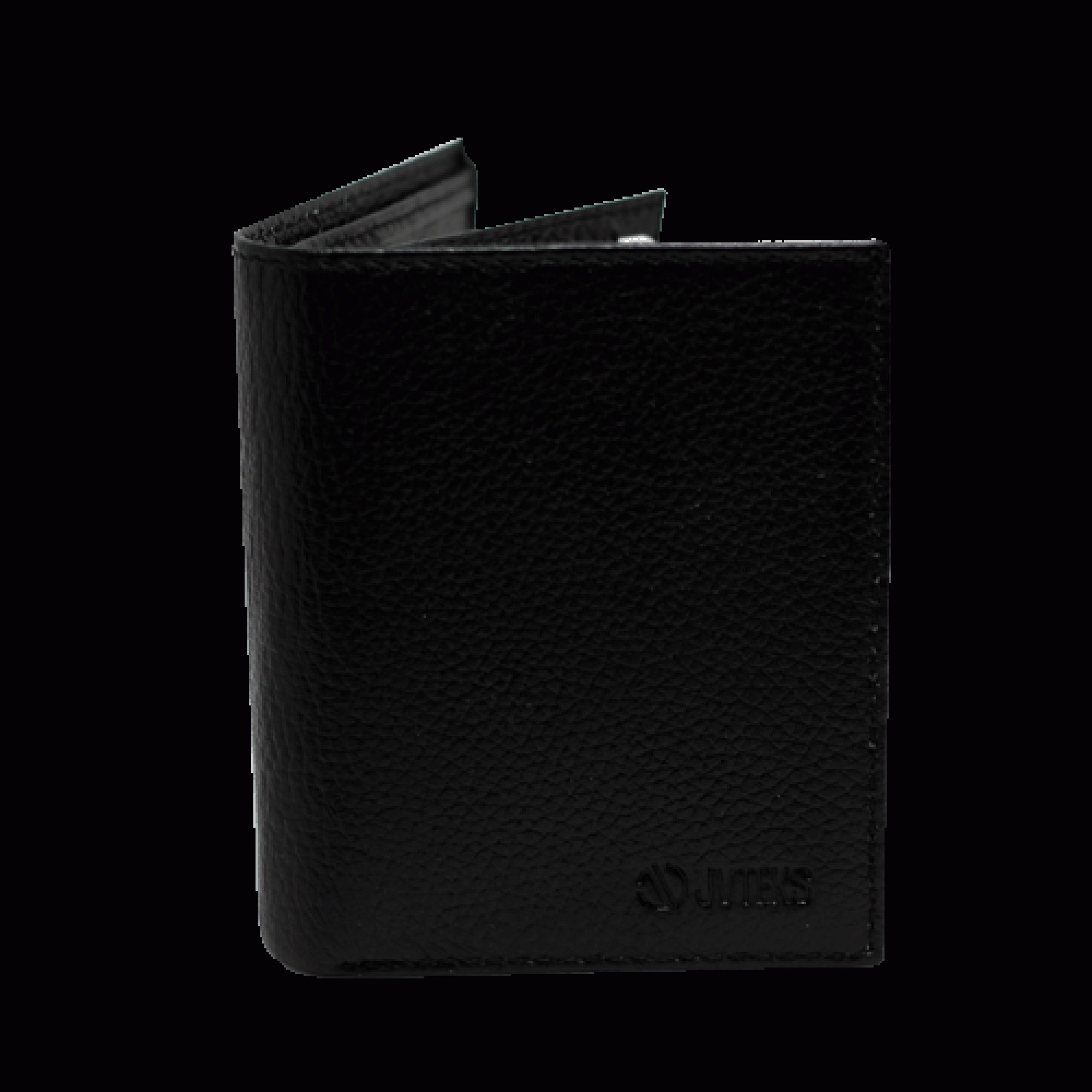 Astüm Deri Jandarma Bröveli Cüzdan - Siyah