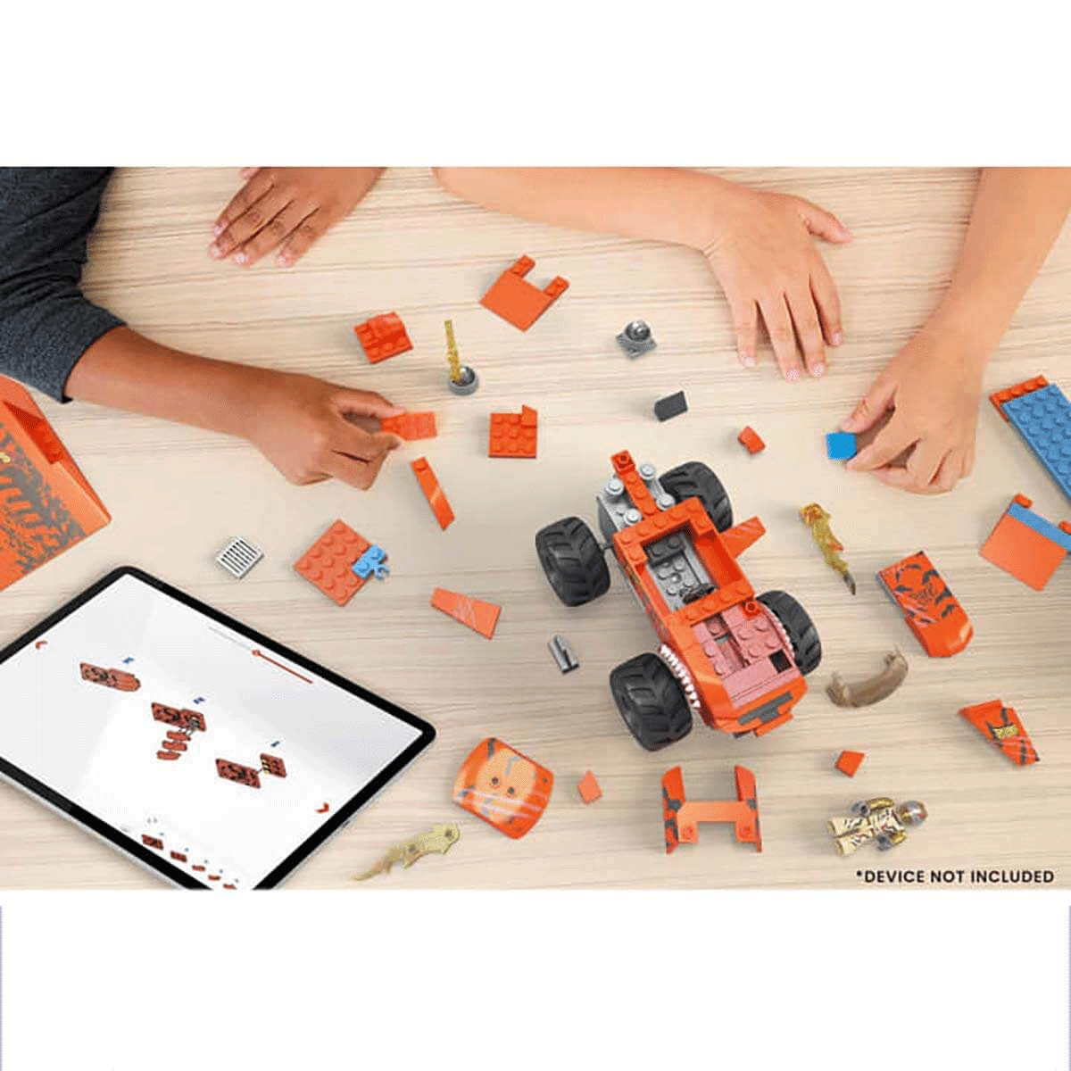 HKF88 MEGA™ Hot Wheels® Smash n Crash Tiger Shark Çarpışma Seti 245 parça +5 yaş