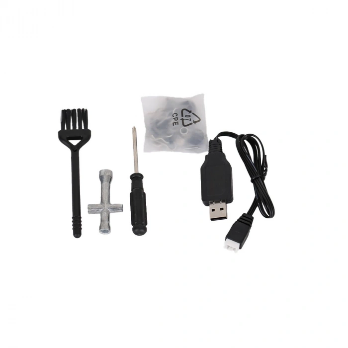 001E Kumandalı 4x4 Fırçası Motor 1:14 Gaser Arazi Aracı -Gepettoys