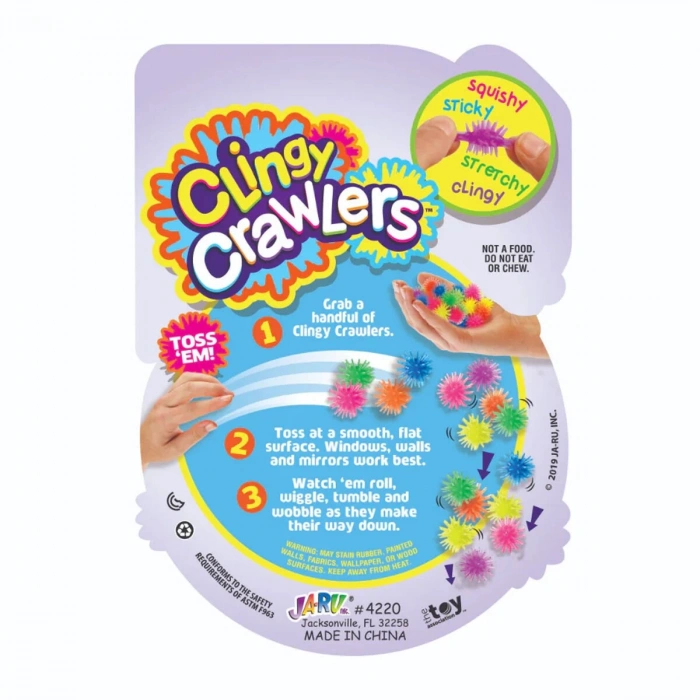 04220 Clingy Crawlers Yapışkan Tırmanıcı -Sunman