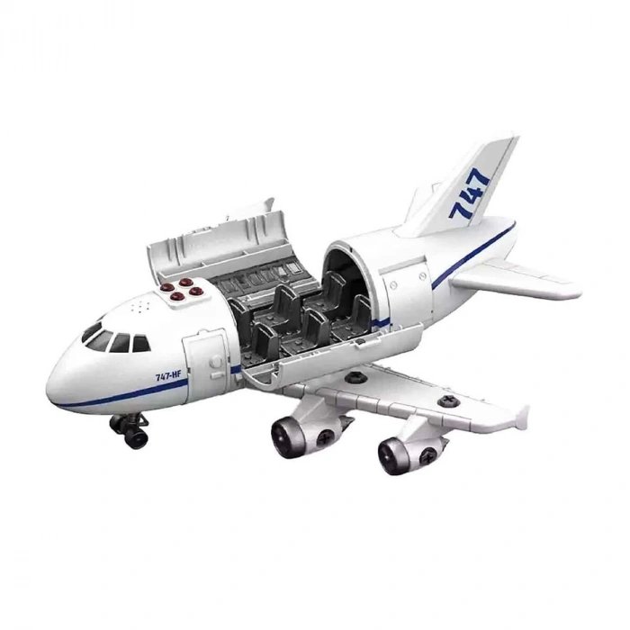 1005033 Sesli ve Işıklı Sök Tak Yolcu Uçağı